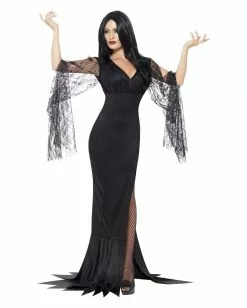 Elegantes Morticia Kleid