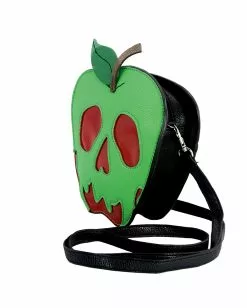 Vergifteter Apfel Kostümtasche Vinyl -Classic Horror Speichern vergifteter apfel handtasche vinyl schneewittchen accessoire poisoned apple bag 37587 2