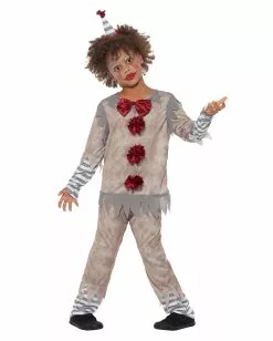 Vintage Killer Clown Jungen Kostüm 7 Vintage Killer Clown Jungen Kostüm -Classic Horror Speichern vintage horror clown jungen kostuem killerclown verkleidung kinder halloween evil clown boy costume 35846 2