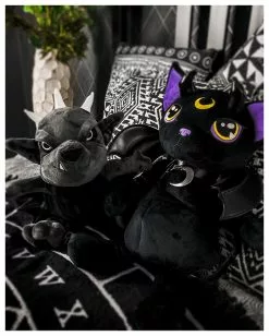 Violet Dämonia Katzen Rucksack Aus Plüsch 13 Violet Dämonia Katzen Rucksack Aus Plüsch -Classic Horror Speichern violet daemonia katzen pluesch rucksack violet demonic kitty plush backpack gothic merchandise 50584 06