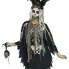 Kostümponcho Voodoo Skelett -Classic Horror Speichern voodoo kostuem poncho kostuem ueberwurf fuer halloween voodoo poncho 31102