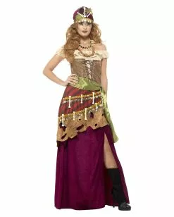 Afrikanische Voodoo Priesterin Kostüm