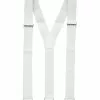 Mafia Hosenträger Weiß -Classic Horror Speichern weisse hosentraeger hosenhalter weiss herren kostuem zubehoer fuer fasching white suspenders 17153 01