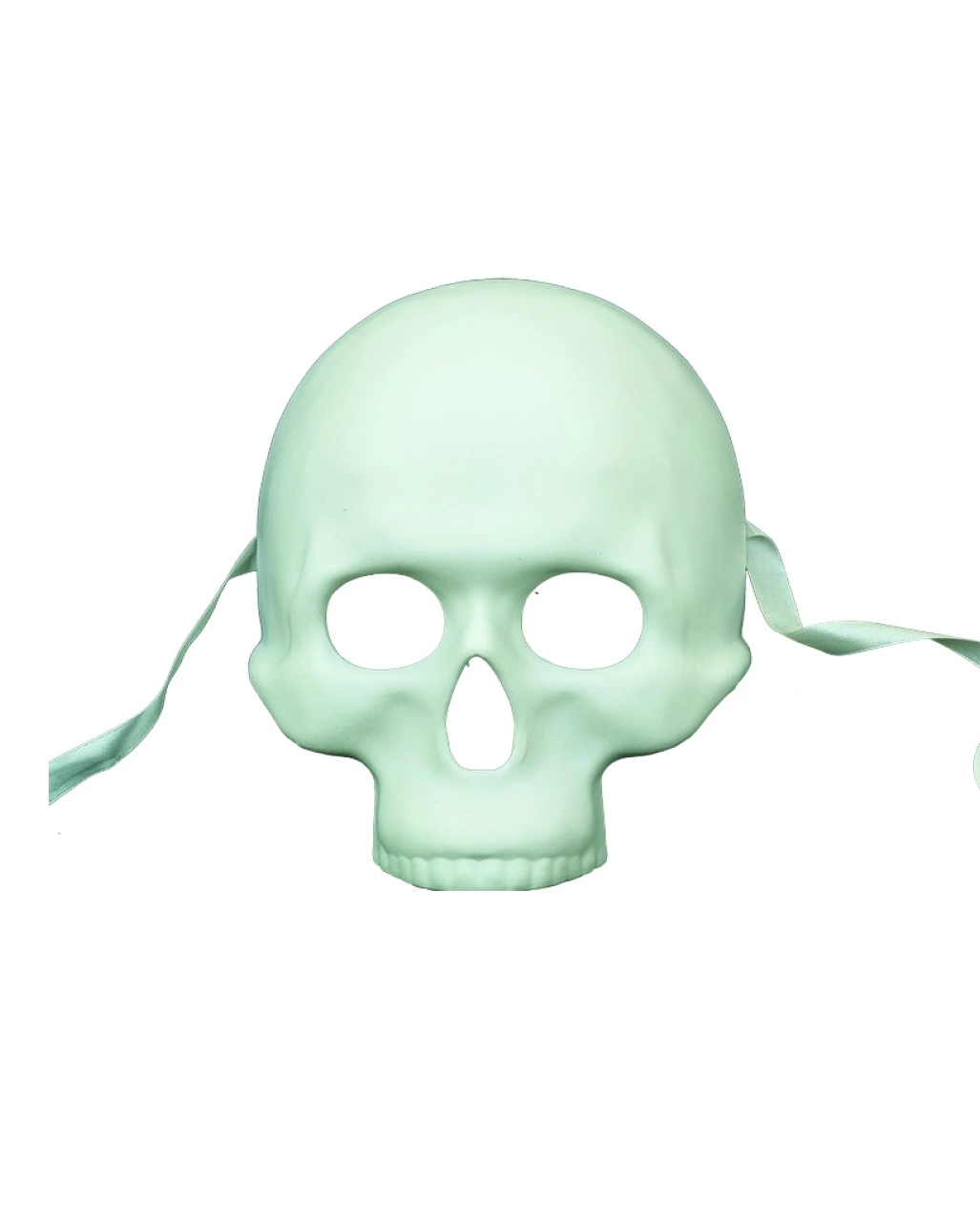 Weiße Totenkopf Halbmaske 3 Weiße Totenkopf Halbmaske