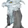 Weiße Drachenmaske -Classic Horror Speichern weisse drachenmaske white dragon mask fantasy drachen maske drachen dekoration 13378