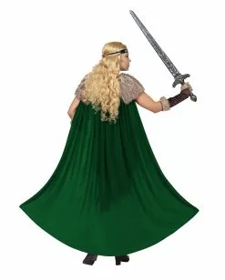 Wikingerin Kostüm Mit Umhang Für Damen -Classic Horror Speichern wikingerin damenkostuem mit umhang 38124 03