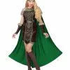 Wikingerin Kostüm Mit Umhang Für Damen -Classic Horror Speichern wikingerin damenkostuem mit umhang 38124