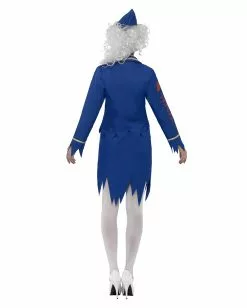 Zombie Stewardess Kostüm -Classic Horror Speichern zombie stewardess kostuem untote saftschubse halloween verkleidung blutige flugbegleiterin kostuem 20983 3