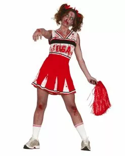 Zombie Cheerleader Damenkostüm